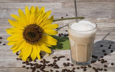 Cómo hacer café helado con crema