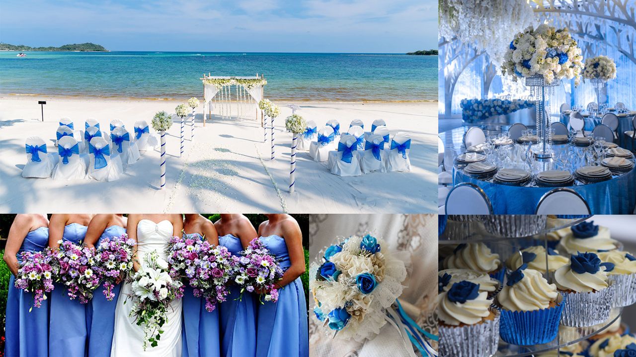 Colores para boda French blue - Azul francés