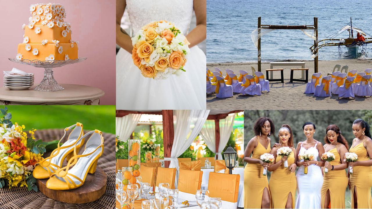 Colores para bodas Marigold -Caléndula