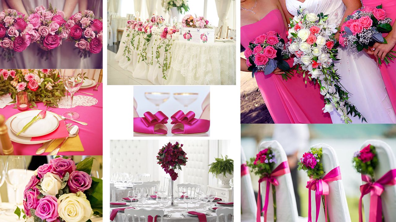 Colores para bodas Raspberry sorbet - sorbete de frambuesa