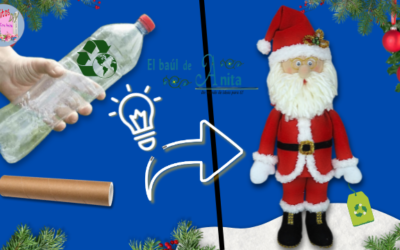 Como hacer un Santa con botella de plástico